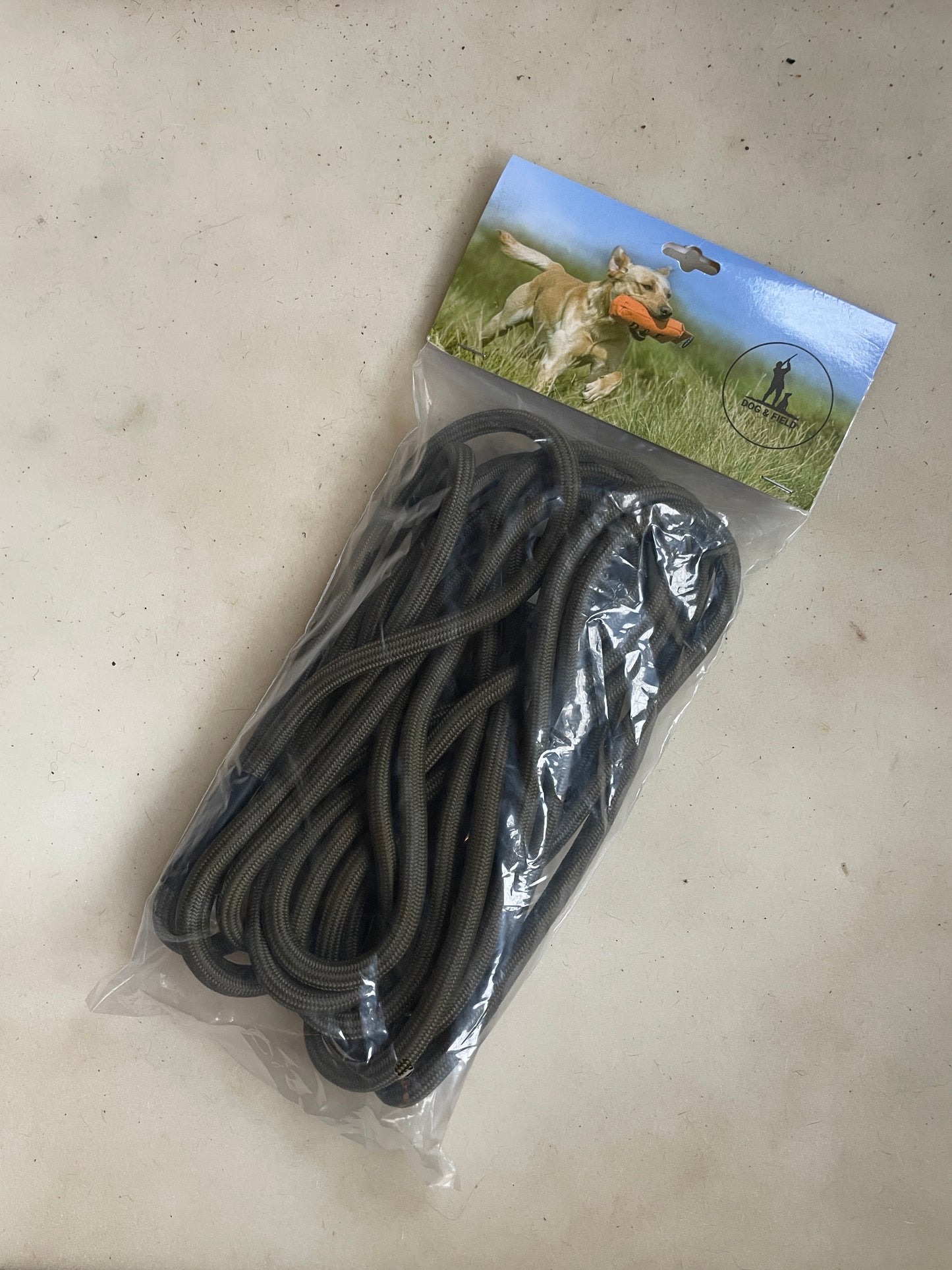 6m slip lead with rubber stopper